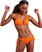 Cargar imagen en el visor de la galería, Gallery: Rio De Sol Conjunto Set Dots-Orange Mel Italy
