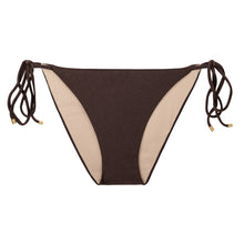Cargar imagen en el visor de la galería, Product Front: Rio De Sol Bragas Bottom Shimmer-Coffee Ibiza-Comfy
