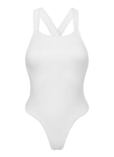 Cargar imagen en el visor de la galería, Product Front: Rio De Sol Una Pieza Cotele-Branco Olivia

