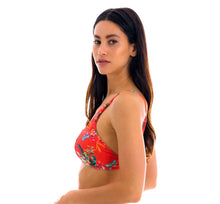 Cargar imagen en el visor de la galería, Image 08: Rio De Sol Sostén Top Wildflowers Bra-Sport
