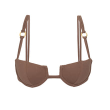 Cargar imagen en el visor de la galería, Product Front: Rio De Sol Sostén Top Sand-Cappuccino Juliette-Aya
