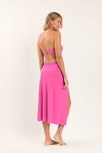 Cargar imagen en el visor de la galería, Model Back: Rio De Sol Falda De Playa Fluity-Amor Long Skirt Knot
