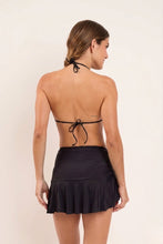 Cargar imagen en el visor de la galería, Model Back: Rio De Sol Falda De Playa Mini Skirt Nero
