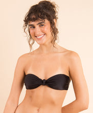 Cargar imagen en el visor de la galería, Image 08: Rio De Sol Sostén Top Shimmer-Black Bandeau-Joy
