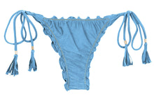 Cargar imagen en el visor de la galería, Product Front: Rio De Sol Bragas Bottom Shimmer-Baltic-Sea Frufru-Fio
