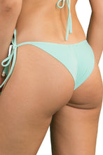 Cargar imagen en el visor de la galería, Image 07: Rio De Sol Bragas Bottom Malibu-Menta Cheeky-Tie
