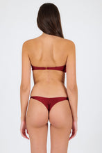 Cargar imagen en el visor de la galería, Model Back: Rio De Sol Bragas Bottom Shimmer-Divino Nice-Fio
