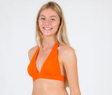 Cargar imagen en el visor de la galería, Gallery: Rio De Sol Sostén Top Calendula Halter-Cos
