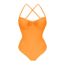 Cargar imagen en el visor de la galería, Product Front: Rio De Sol Una Pieza Dots-Mango Julia
