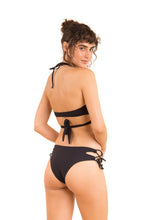 Cargar imagen en el visor de la galería, Model Back: Rio De Sol Bragas Bottom Dots-Black Madrid
