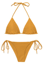 Cargar imagen en el visor de la galería, Product Front: Rio De Sol Conjunto Set Damasco Tri-Rope Cheeky-Rope
