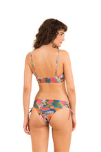 Cargar imagen en el visor de la galería, Model Back: Rio De Sol Sostén Top Jungle Bandeau-Reto

