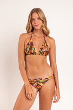 Cargar imagen en el visor de la galería, Model Front: Rio De Sol Sostén Top Fiore Mel
