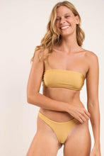 Cargar imagen en el visor de la galería, Image 07: Rio De Sol Sostén Top Fluity-Dourado Bandeau-Reto
