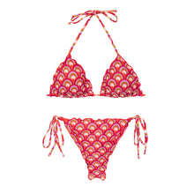 Cargar imagen en el visor de la galería, Product Front: Rio De Sol Conjunto Set Floral-Scales Frufru Frufru-Fio
