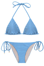 Cargar imagen en el visor de la galería, Product Front: Rio De Sol Conjunto Set Shimmer-Baltic-Sea Tri-Inv Ibiza-Comfy

