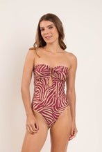Cargar imagen en el visor de la galería, Model Front: Rio De Sol Una Pieza Dune Sara-Op
