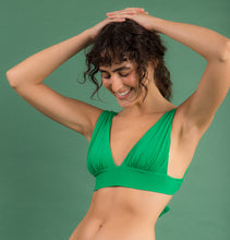 Cargar imagen en el visor de la galería, Image 08: Rio De Sol Sostén Top Tambourine Halter-Marina
