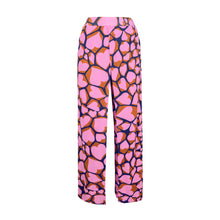Cargar imagen en el visor de la galería, Product Front: Rio De Sol Pantalones De Playa Amore-Pink Wide Pants
