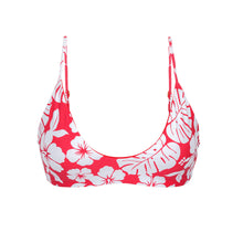 Cargar imagen en el visor de la galería, Product Front: Wednesday In Hawaii By Rio De Sol Sostén Top Pua-Hibiscus Hana
