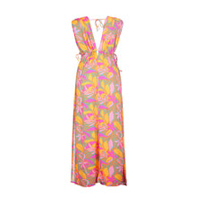 Cargar imagen en el visor de la galería, Product Back: Rio De Sol Vestido De Playa Lyla Long Dress Soleil
