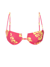 Cargar imagen en el visor de la galería, Product Front: Wednesday In Hawaii By Rio De Sol Sostén Top Pua-Guava Shell
