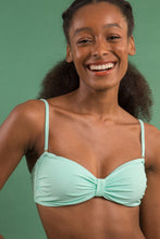 Cargar imagen en el visor de la galería, Image 09: Rio De Sol Sostén Top Malibu-Menta Bandeau-Duo
