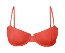 Cargar imagen en el visor de la galería, Product Front: Rio De Sol Sostén Top Malibu-Chili Balconet
