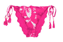 Cargar imagen en el visor de la galería, Product Front: Rio De Sol Bragas Bottom Pink-Palms Frufru-Comfy
