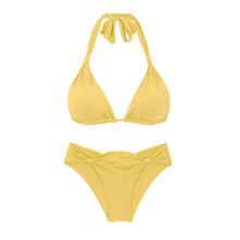 Cargar imagen en el visor de la galería, Product Front: Wednesday In Hawaii By Rio De Sol Conjunto Set Lilikoi Mel
