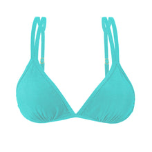Cargar imagen en el visor de la galería, Product Front: Rio De Sol Sostén Top Malibu-Atol Tri-Duo
