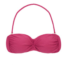 Cargar imagen en el visor de la galería, Product Front: Rio De Sol Sostén Top Cloque Lichia Bandeau
