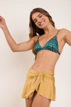 Cargar imagen en el visor de la galería, Fluity-Dourado Mini Skirt
