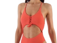Cargar y reproducir el video en el visor de la galería, Video: Rio De Sol Una Pieza Dots-Tabata Ivy Strap
