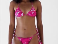 Cargar y reproducir el video en el visor de la galería, Top Pink-Palms Frufru
