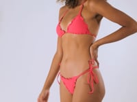 Cargar y reproducir el video en el visor de la galería, Video: Rio De Sol Bragas Bottom Dots-Virtual-Pink Frufru-Fio
