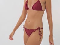 Cargar y reproducir el video en el visor de la galería, Video: Rio De Sol Bragas Bottom Touch-Carmim Frufru
