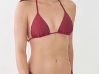 Cargar y reproducir el video en el visor de la galería, Video: Rio De Sol Bragas Bottom Touch-Carmim Cheeky-Tie
