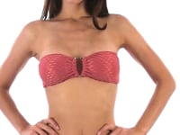 Cargar y reproducir el video en el visor de la galería, Video: Rio De Sol Bragas Bottom Kiwanda Madras Bandeau
