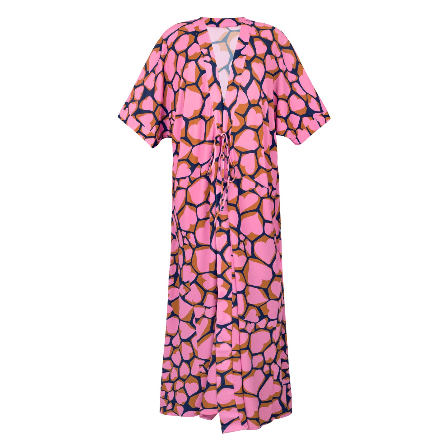 Product Front: Rio De Sol Vestido De Playa Amore-Pink Long Dress