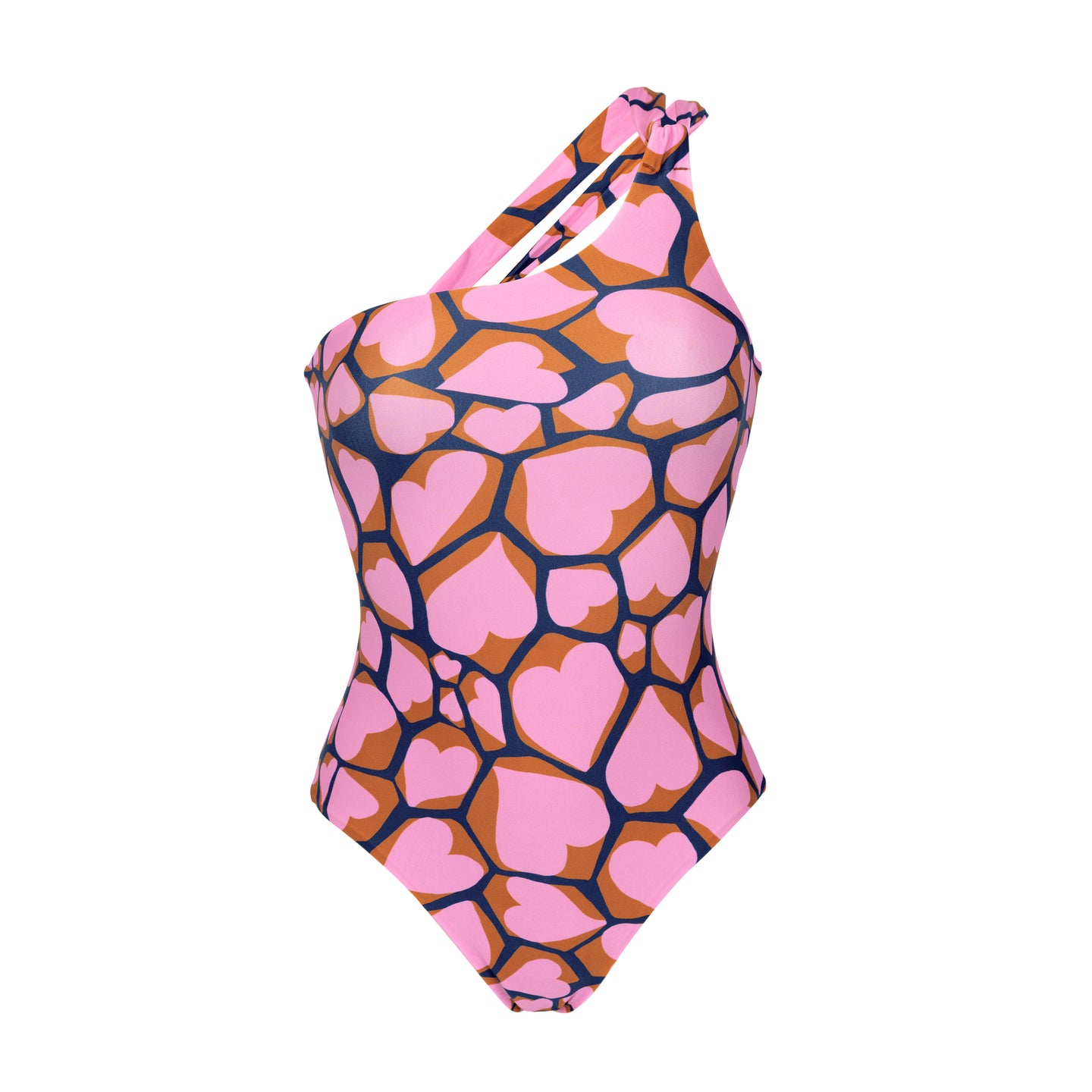Product Front: Rio De Sol Una Pieza Amore-Pink Santorini