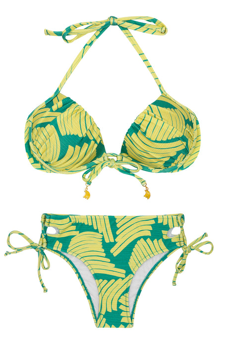 Product Front: Rio De Sol Conjunto Banana Yellow Balconet