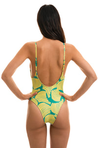 Model Back: Rio De Sol Una Pieza Banana Yellow Hype