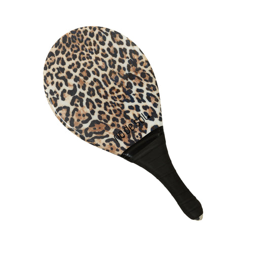 Product Front: Rio De Sol Raqueta De Playa Beach Bat Rds Leopardo
