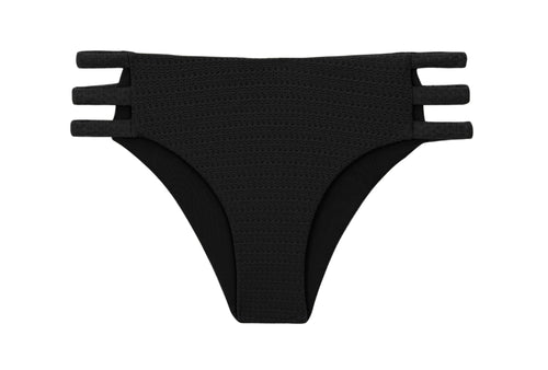 Product Front: Rio De Sol Bragas Bottom Bora-Black Madrid-Trio