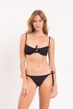 Cargar imagen en el visor de la galería, Model Front: Rio De Sol Bragas Bottom Dots-Black Ibiza-Comfy
