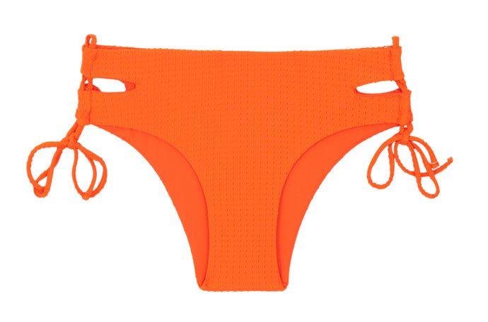 Product Front: Rio De Sol Bragas Bottom Dots-Orange Madrid