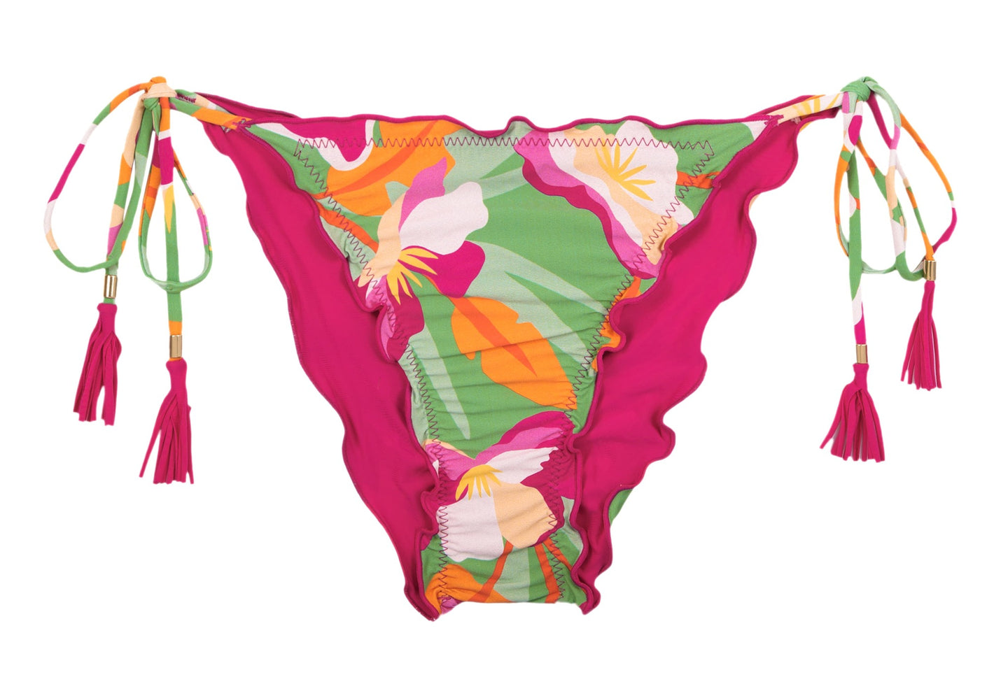 Product Front: Rio De Sol Bragas Bottom Green-Bloom Frufru-Comfy