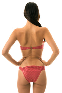 Model Back: Rio De Sol Bragas Bottom Kiwanda Madras Band Comfort