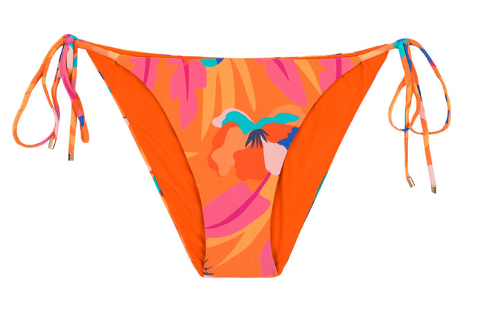 Product Front: Rio De Sol Bragas Bottom Orange-Bloom Ibiza-Comfy